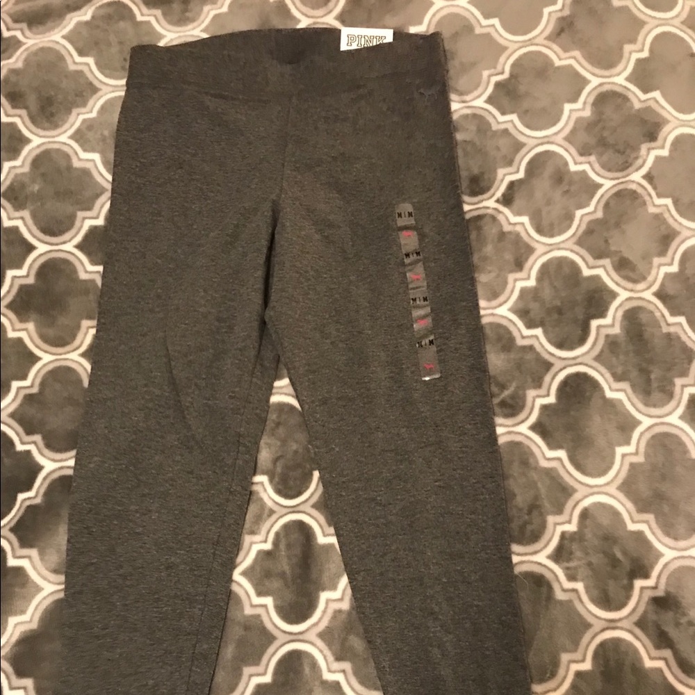 Brand new full length gray leggings from VS